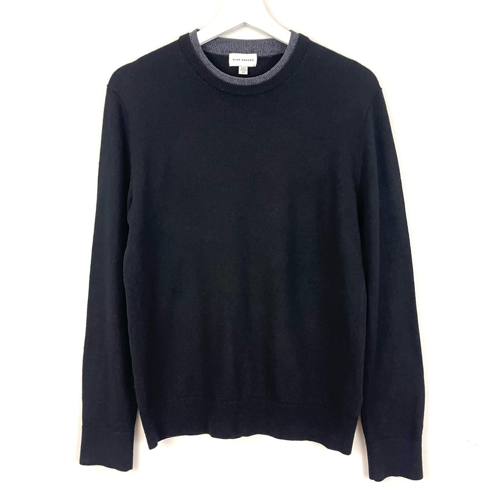 Club Monaco Merino Wool Crewneck Sweater